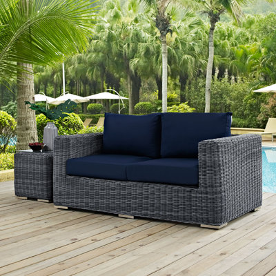Modway Invite Outdoor Patio Sunbrella Loveseat