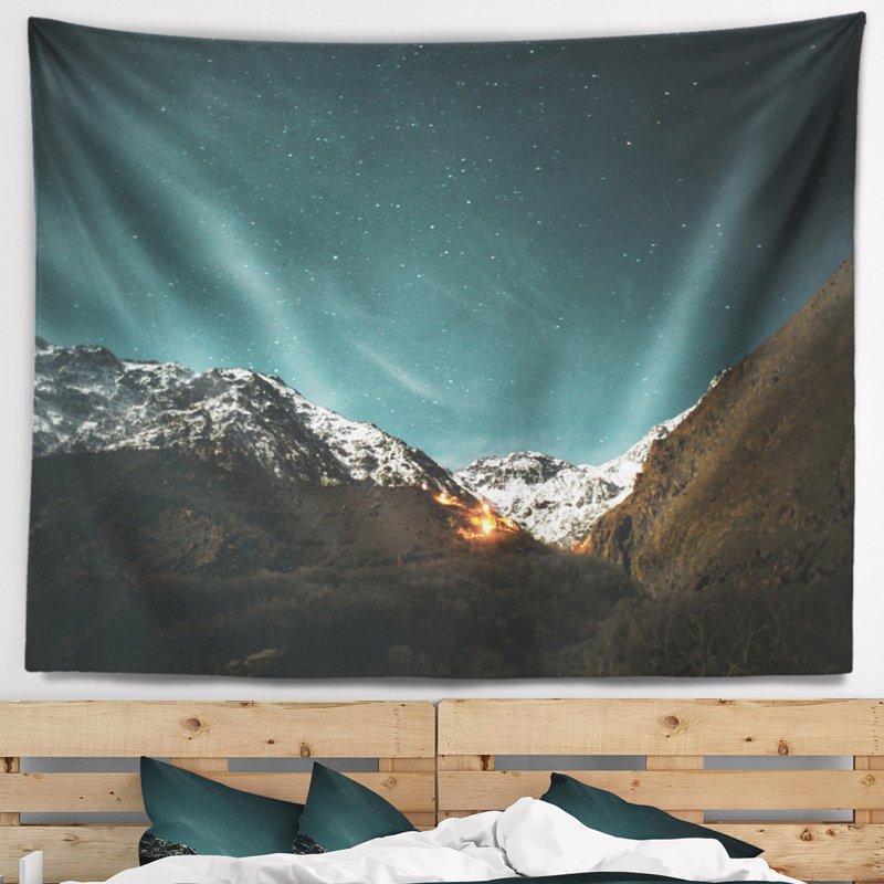 Polyester Tapestry, 50" H x 60" W