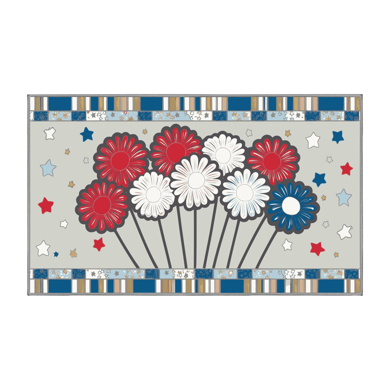 Tapis d'été Holiday The Aisle®, Rectangle de 5 pi x 8 pi