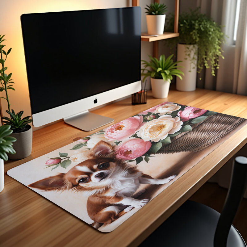 Polyester Desk Pad, 23.6x13.8