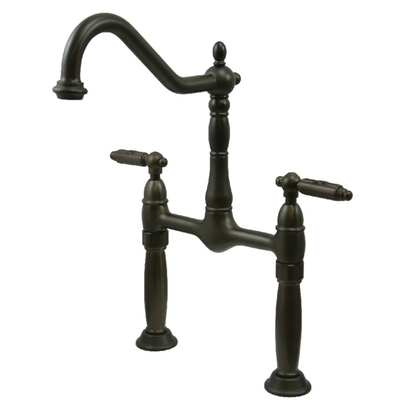 Robinet pour salle de bain Georgian, Bronze huilé