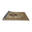 Tapis décoratif vert d’inspiration orientale Rida-1507707856