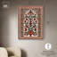 Décoration murale royale sur toile à motif floral royal par Art Remedy-115150530-115150537