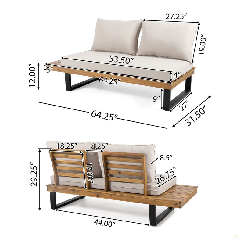 4-PIECE SOFA SET