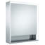 Surface Mirrored Bathroom Cabinets with Mirror and 2 Adjustable Shelves