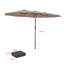 457cm X 274cm Rectangular Market Parasol-1713338516