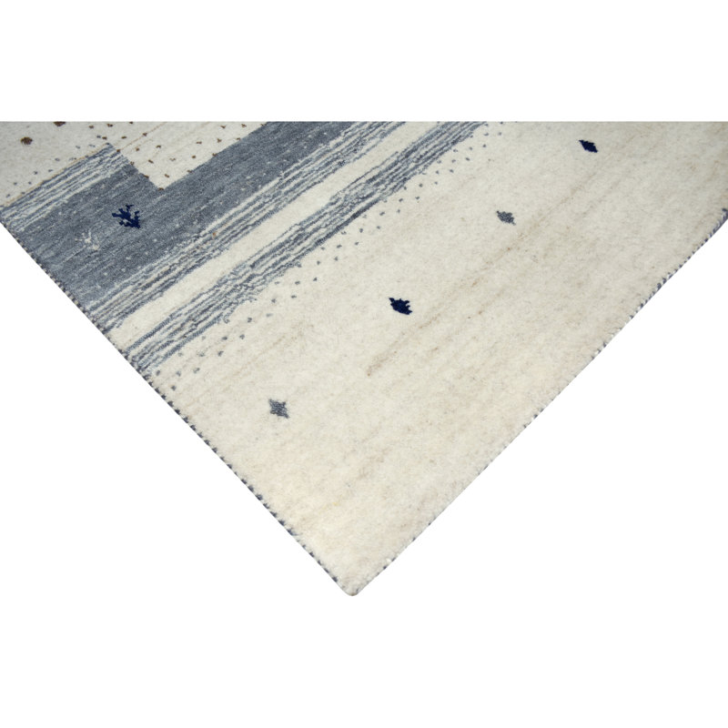 Handmade Wool Area Rug, Runner 2'6" x 8'