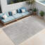 Milaim In- & Outdoor Scandi Modern Boho Grey Area Rug-367539133
