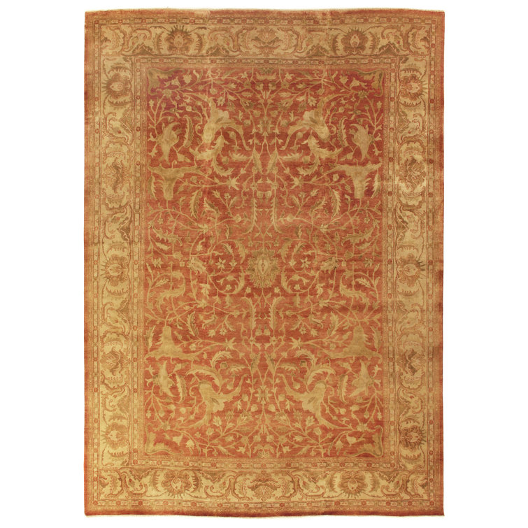 Antique Weave Oushak Wool Oriental Area Rug