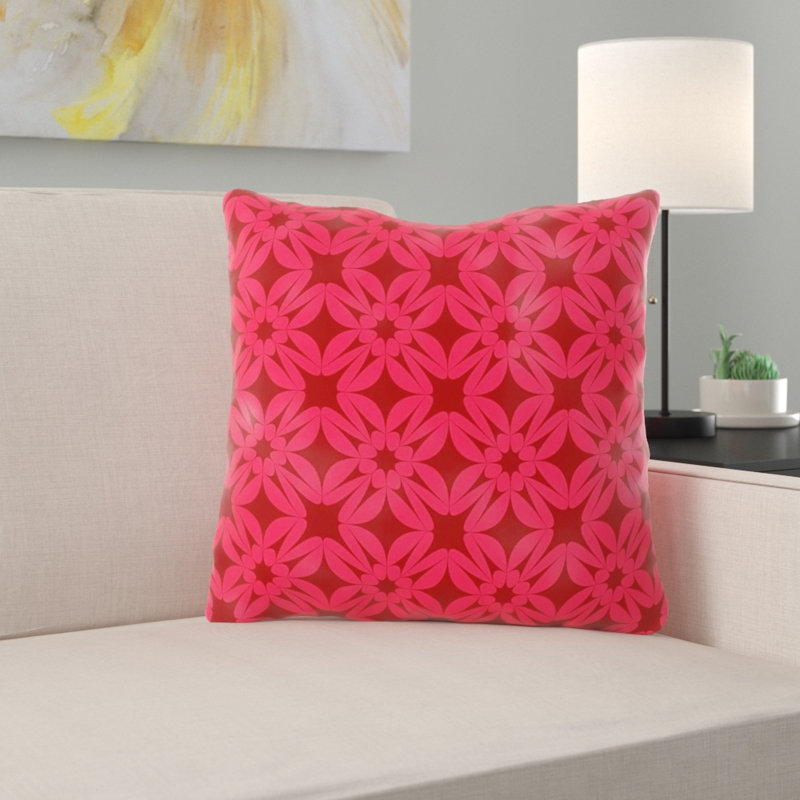 Solid Colour Reversible Throw Pillow, Indoor
