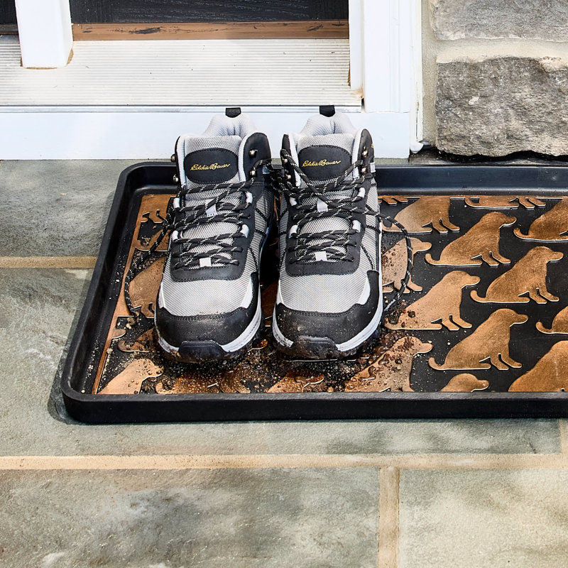 Eddie Bauer Allover Golden Rubber Boot Trays