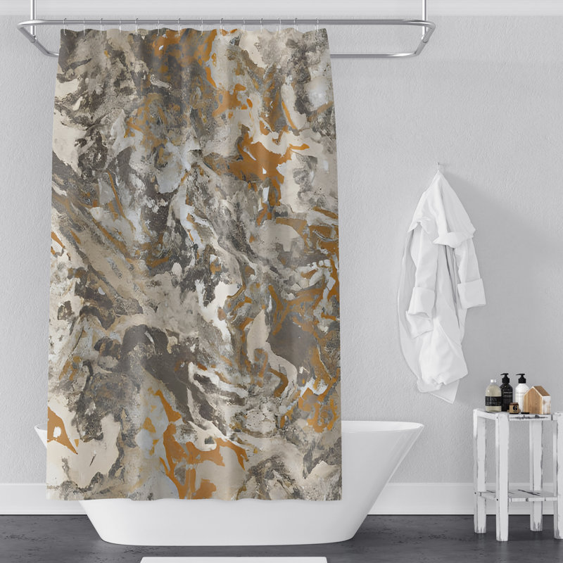 Rideau de douche Sigleyville Desert Camo, H 72 po x l 70 po