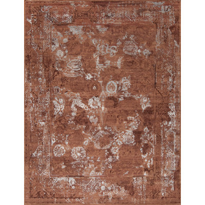 Paradise Handmade Silk and Wool Area Rug
