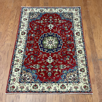  Tapis en laine fait à la main Kazak