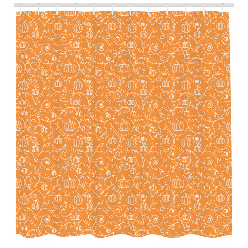 Ensemble de rideau de douche avec crochets et crochets, H 69 po x l 105 po