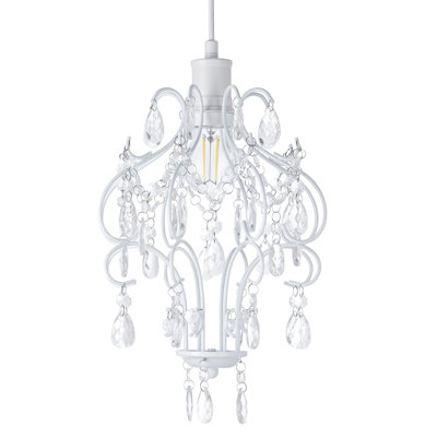 31 cm H Novelty Pendant Shade ( Screw On ) in White
