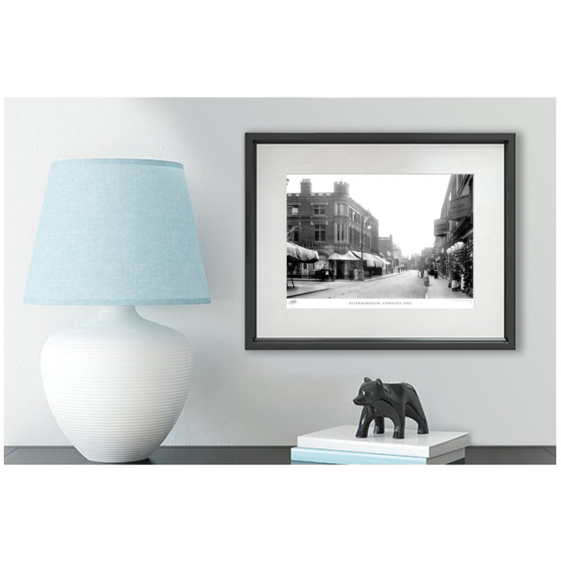 Peterborough, Cowgate 1904 by Francis Frith - Single Picture Frame Print, 45cm H x 60cm W x 2.3cm D
