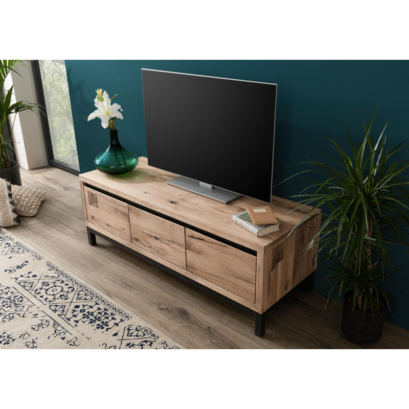 Villanders Unfinished TV Stand for TVs up to 43", White