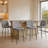  Upholstered Metal Counter Height Bar Stools(Set of 4)