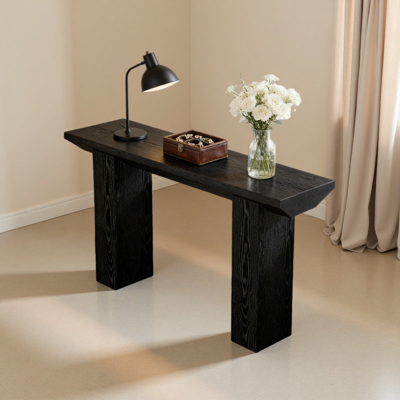 Console triangulaire, canapé, table d'entrée moderne