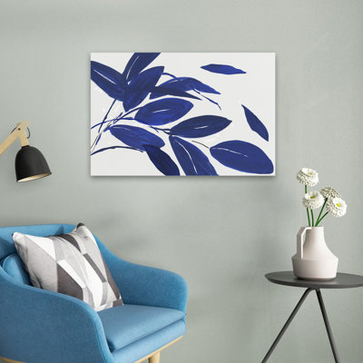 Plantes, fleurs, abstrait, paysage, nature, jour joyeux I, art mural
