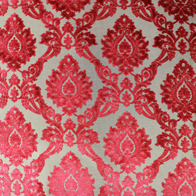 Damask Cut Velvet | Alessandra Fabric