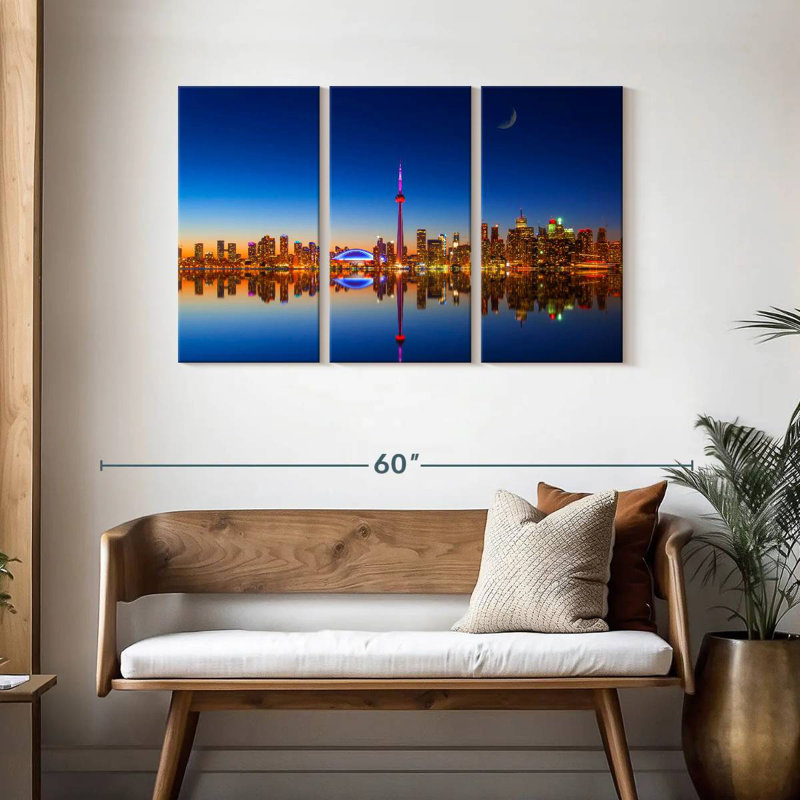 Hannes Toronto City Reflection, H 28 po x l 45 po