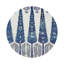Sous-verres ronds en cuir Topkapi Garden-119015286