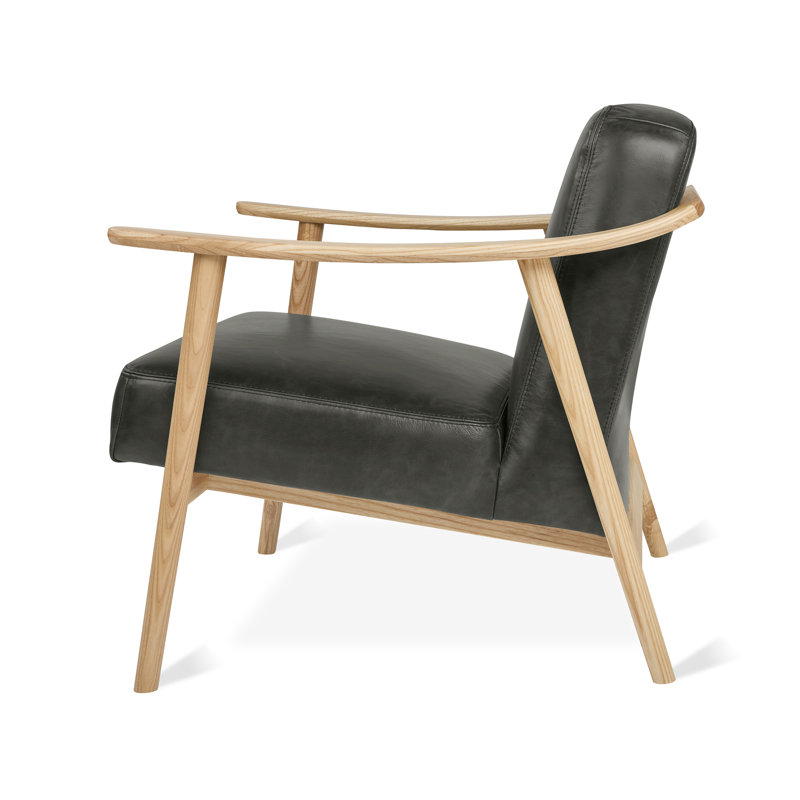 Baltic Chair, Tucson Char Leather, Natural Ash