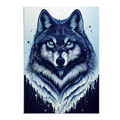 Winter Wolf Art No.3 - Wall Art