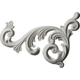 Edwards 19.625'' H x 15.75'' W x 1.375'' D Urethane Onlay Scroll