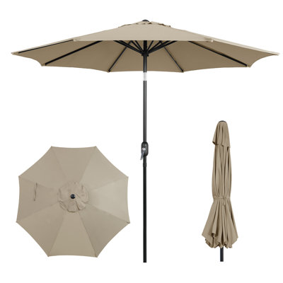 Parasol en porte-à-faux 9 pi