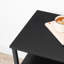 Table de chevet 2 tiroirs en fer avec rangement et prises intégrées Pake-958225299-954730662