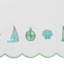 Ensemble de serviettes 100% coton festonné Sea Joy-123797027-123797033