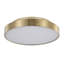 Plafonnier encastré rond 1 lumière DEL Chrome-1466441137