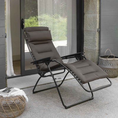 Lafuma Futura Air Comfort Zero Gravity Chair - Padded Folding Recliner & Patio Lounger Shalu