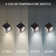 Ice Cube Linear Multi-Light 4-CCT Pendant