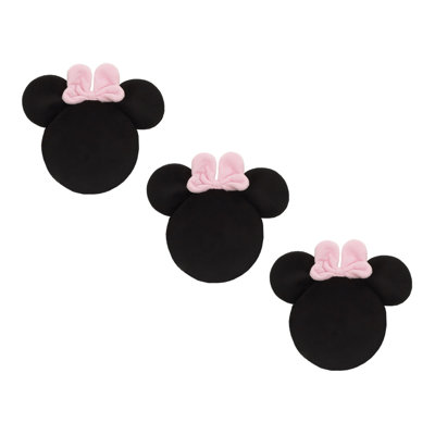 NoJo Minnie Mouse Shaped Plush 3D Wall Decor