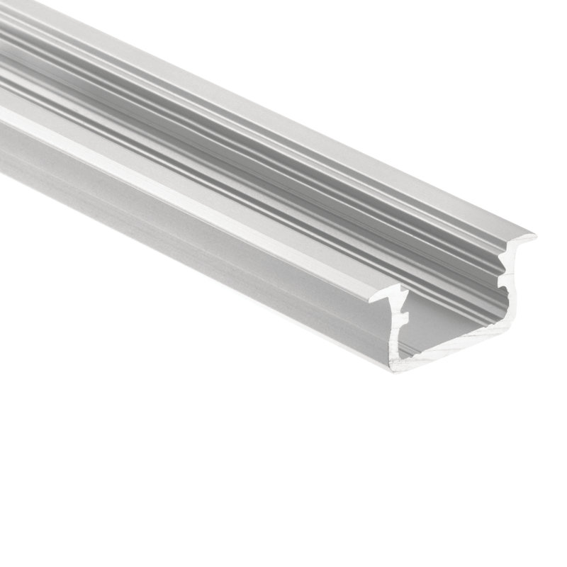 Maglione Single Width Deep Well Recessed Mount Channel, 0.5" H x 96" W x 0.75" D