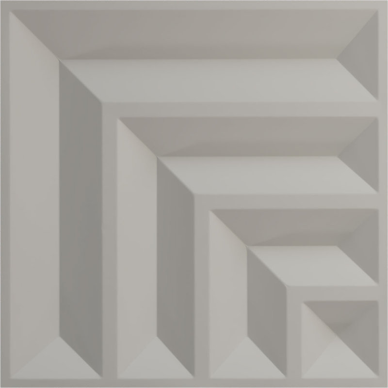 UltraCover Satin Blossom White 3D Textured PVC Wall Panel