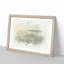 Mist over Snowdonia in Wales - Picture Frame Graphic Art Print-55733640-55733641