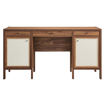 Bureau à grain de bois 58 po Capri