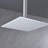 Rain Shower Head High Pressure Rainfall Showerhead Water Saving-123949163