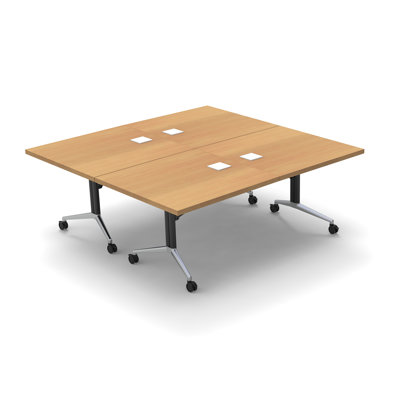 Albin 12 Person Conference Meeting Tables 2 piece Complete Set