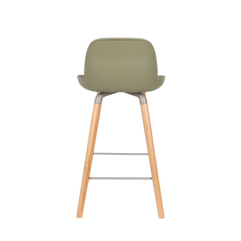 Albert Kuip Counter & Bar Stool, Counter Stool (26" Seat Height), Green