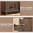 Ayame 2 - Drawer End Table With Storage and Fast Charging Station-221566504