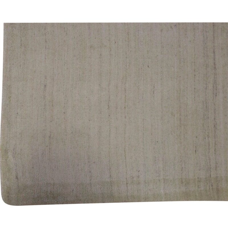 Hand Knotted Area Rug in Gray