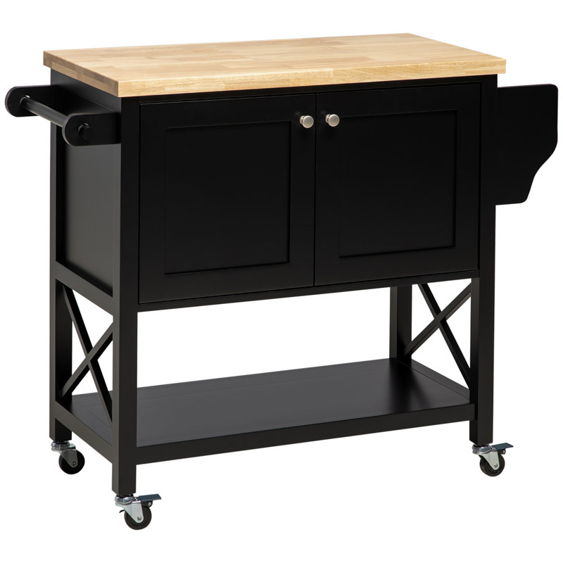 Kitchen Island, Black