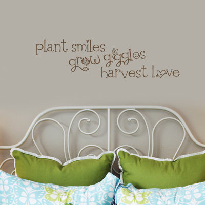 Text & Numbers Non-Wall Damaging Wall Decal