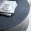 Table basse ronde en fibre de verre